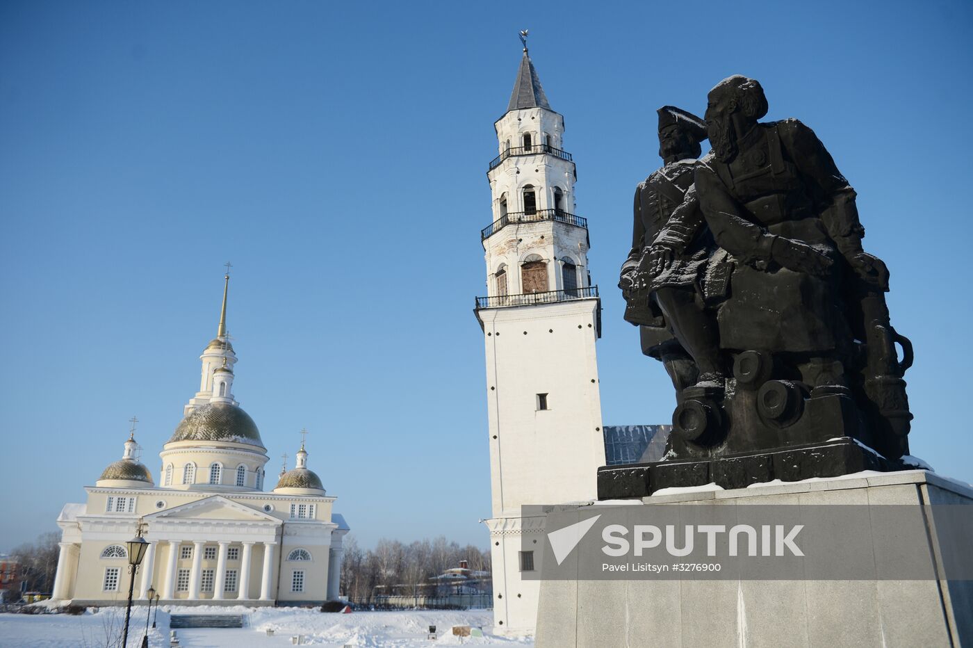 Epiphany Day celebrations in Russian cities