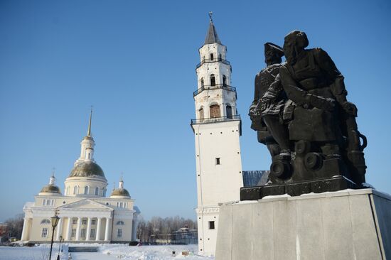 Epiphany Day celebrations in Russian cities