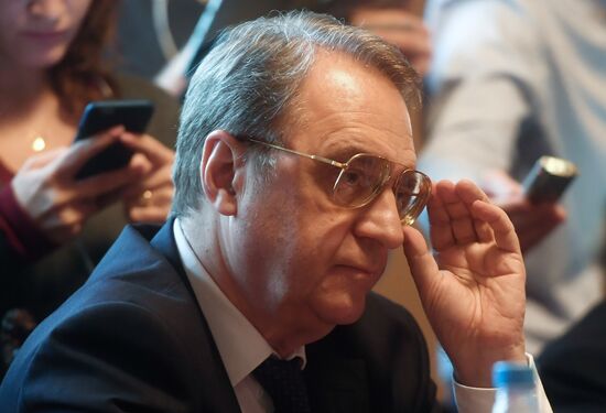 Deputy Foreign Minister Mikhail Bogdanov meets with Iranian Deputy Foreign Minister Hossein Jaberi Ansari