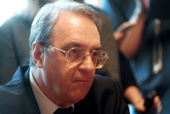 Deputy Foreign Minister Mikhail Bogdanov meets with Iranian Deputy Foreign Minister Hossein Jaberi Ansari