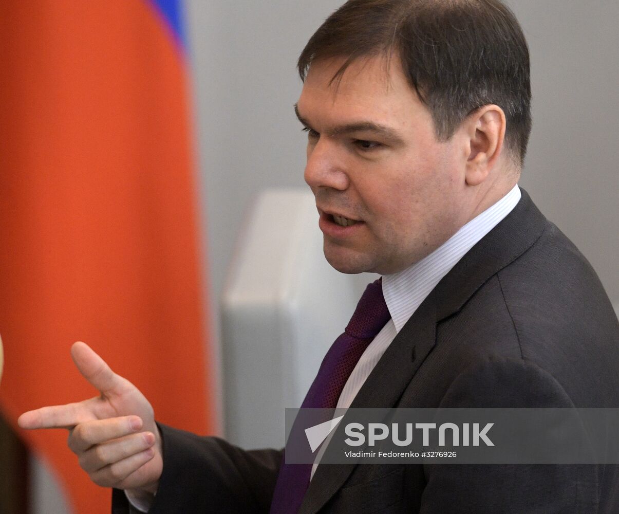 State Duma plenary meeting
