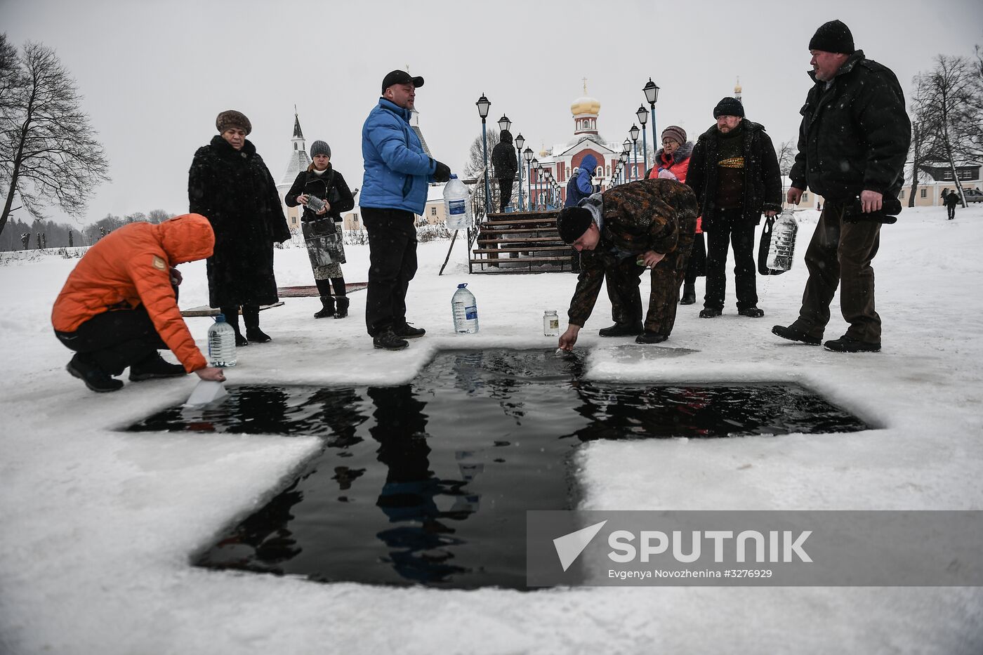 Epiphany Celebration in Valdai Iversky Monastery