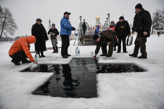 Epiphany Celebration in Valdai Iversky Monastery