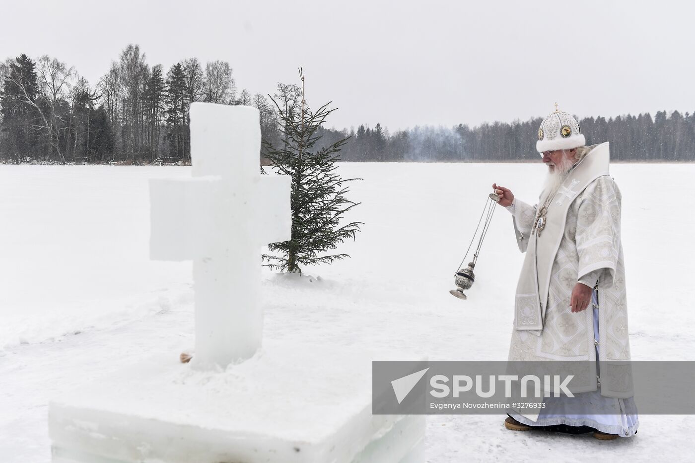 Epiphany Celebration in Valdai Iversky Monastery