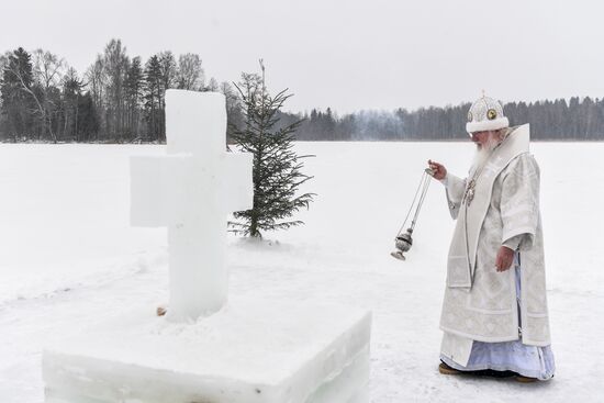 Epiphany Celebration in Valdai Iversky Monastery