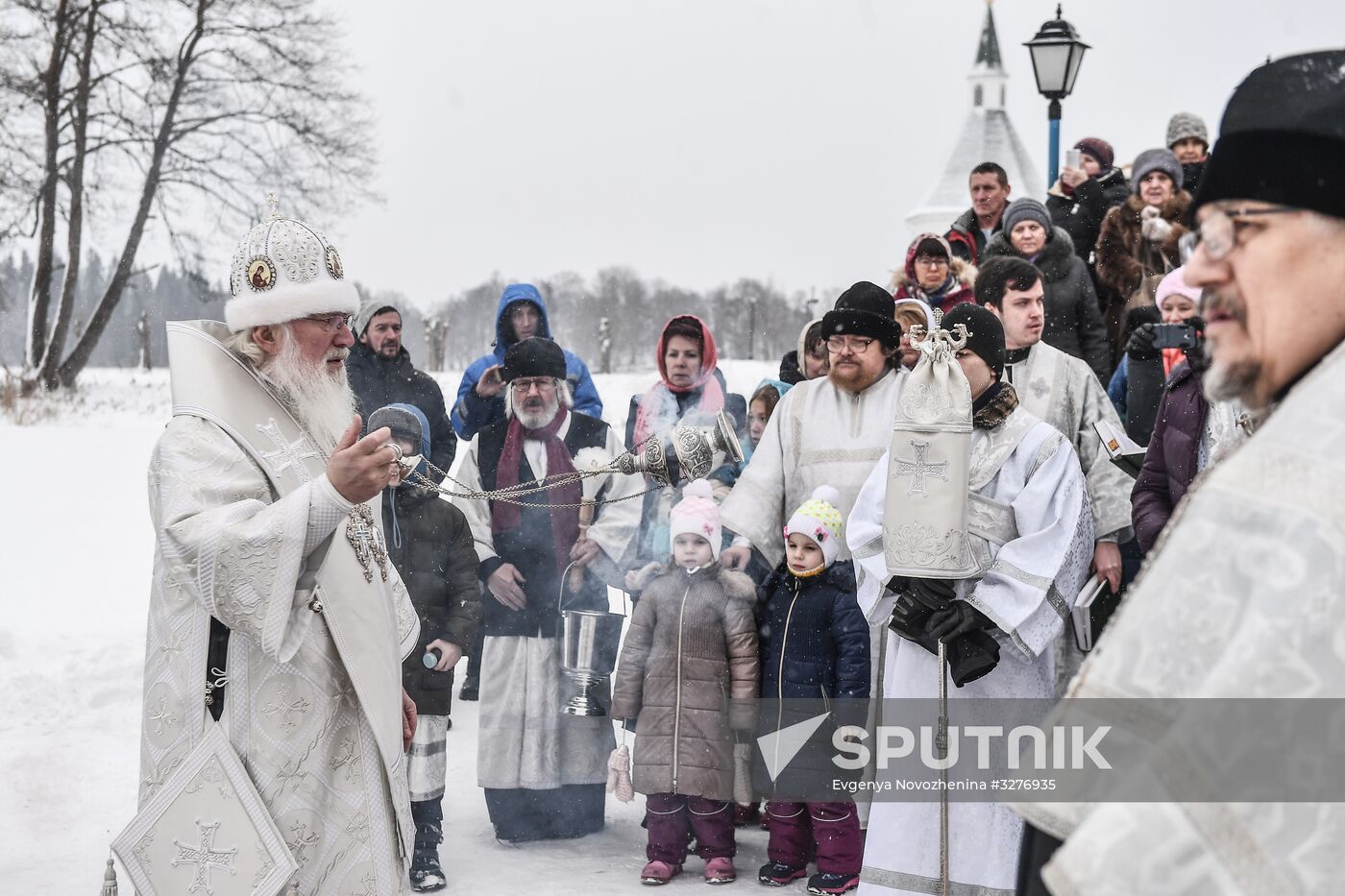 Epiphany Celebration in Valdai Iversky Monastery