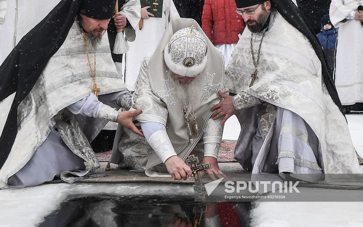 Epiphany Celebration in Valdai Iversky Monastery