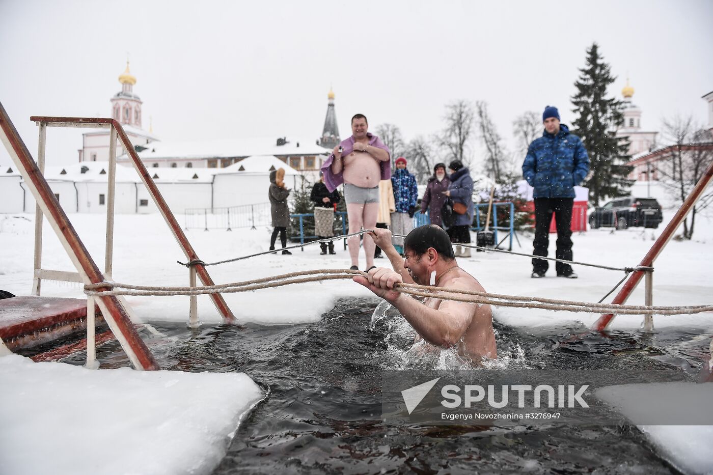Epiphany Celebration in Valdai Iversky Monastery