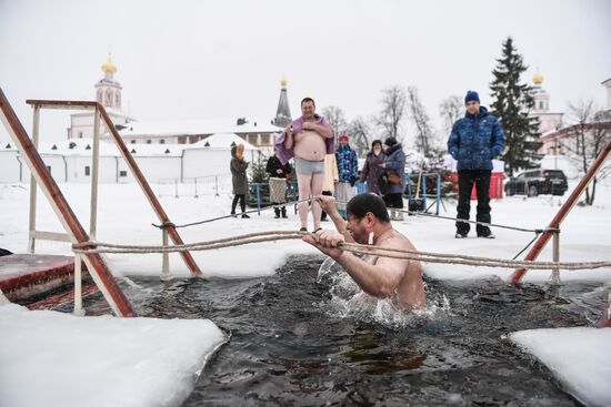 Epiphany Celebration in Valdai Iversky Monastery