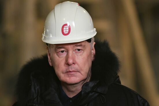 Construction of Nizhnyaya Maslovka metro station