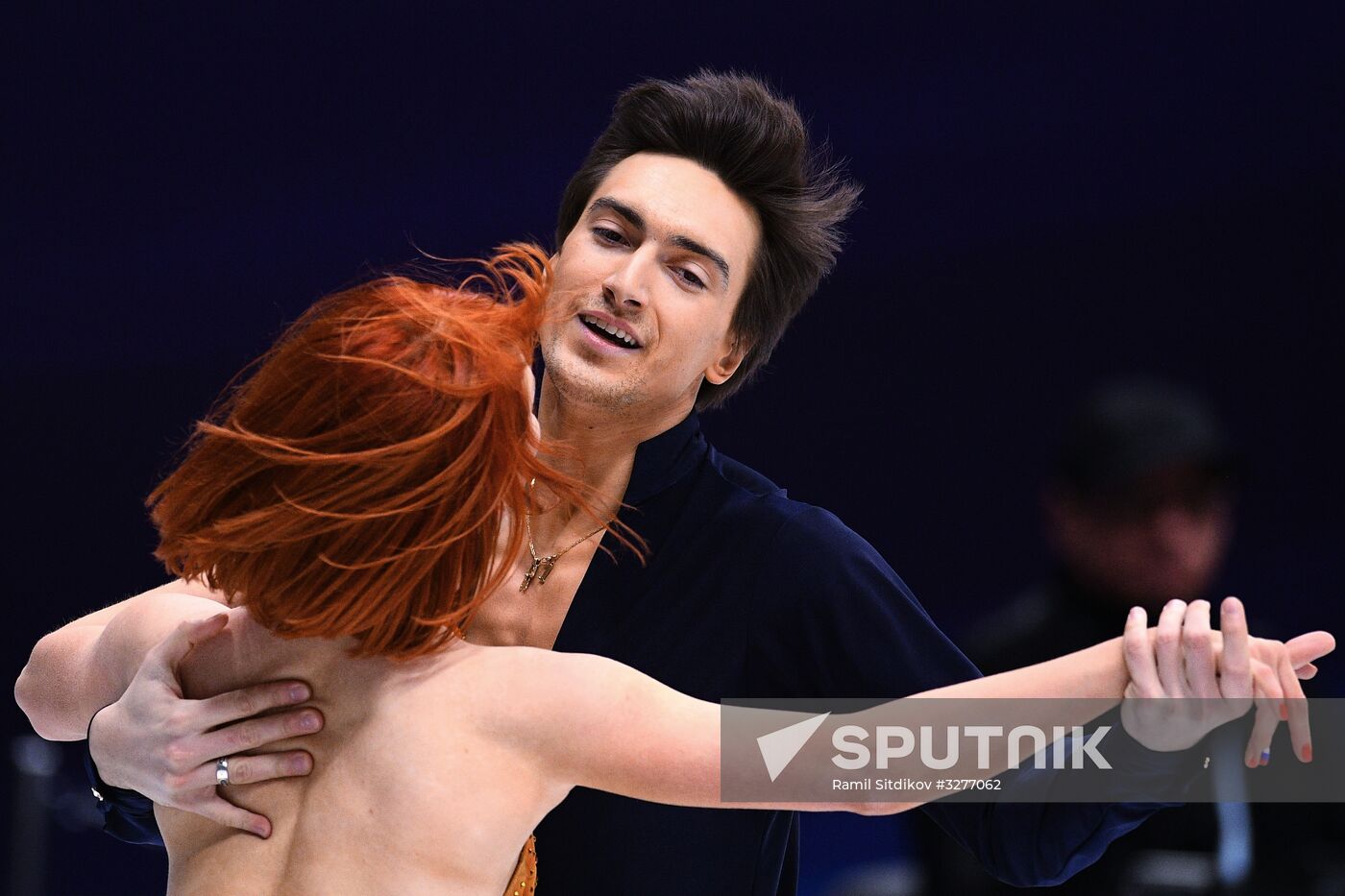 European Figure Skating Championships. Ice dancing. Short dance