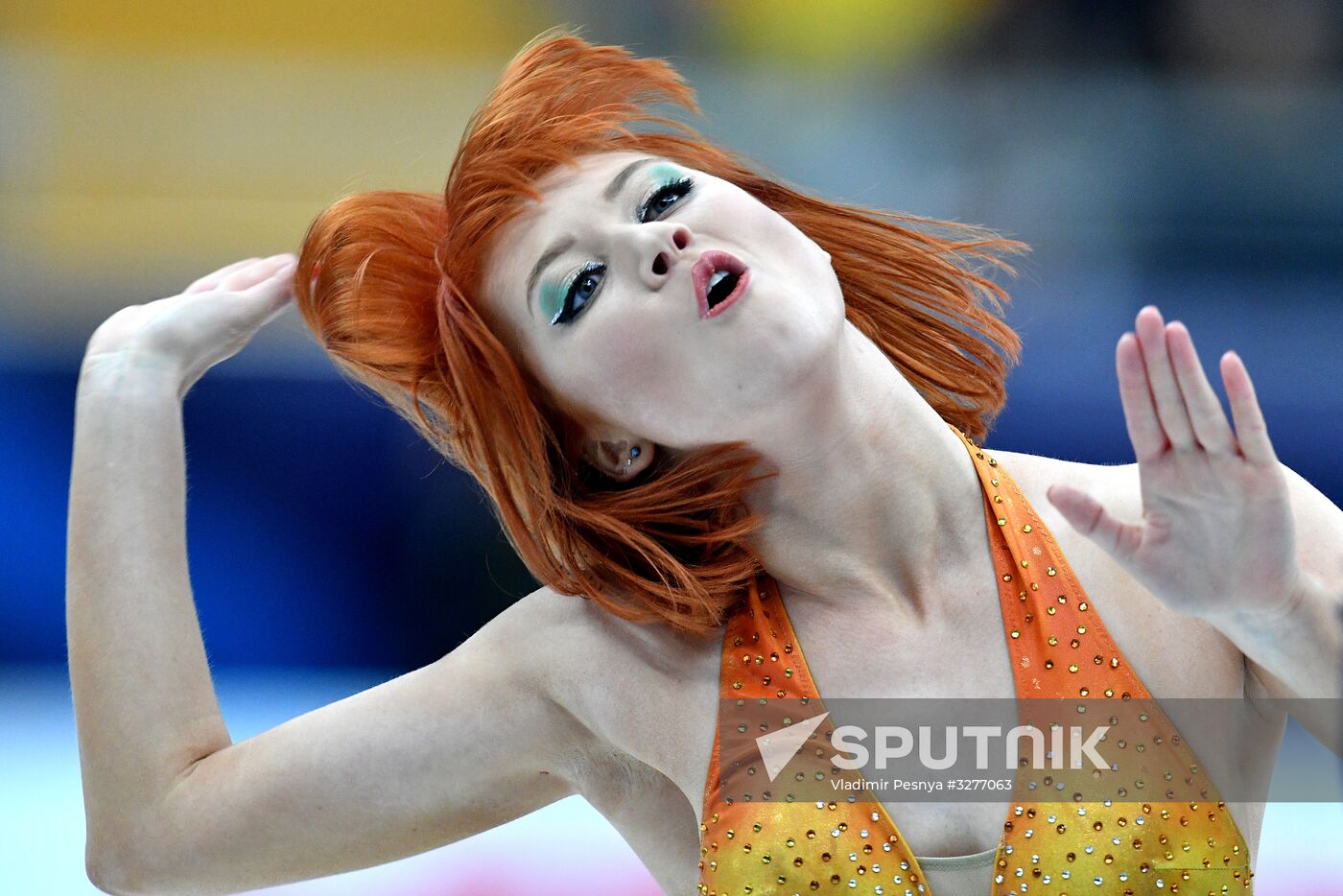 European Figure Skating Championships. Ice dancing. Short dance