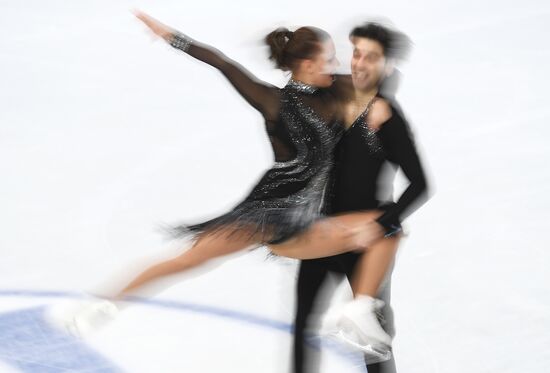 European Figure Skating Championships. Ice dancing. Short dance