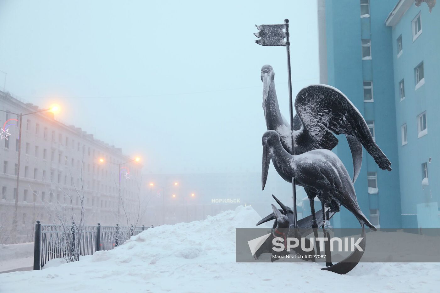 Russian regions hit by extremely cold weather