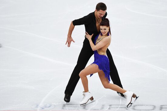 European Figure Skating Championships. Ice dancing. Short dance