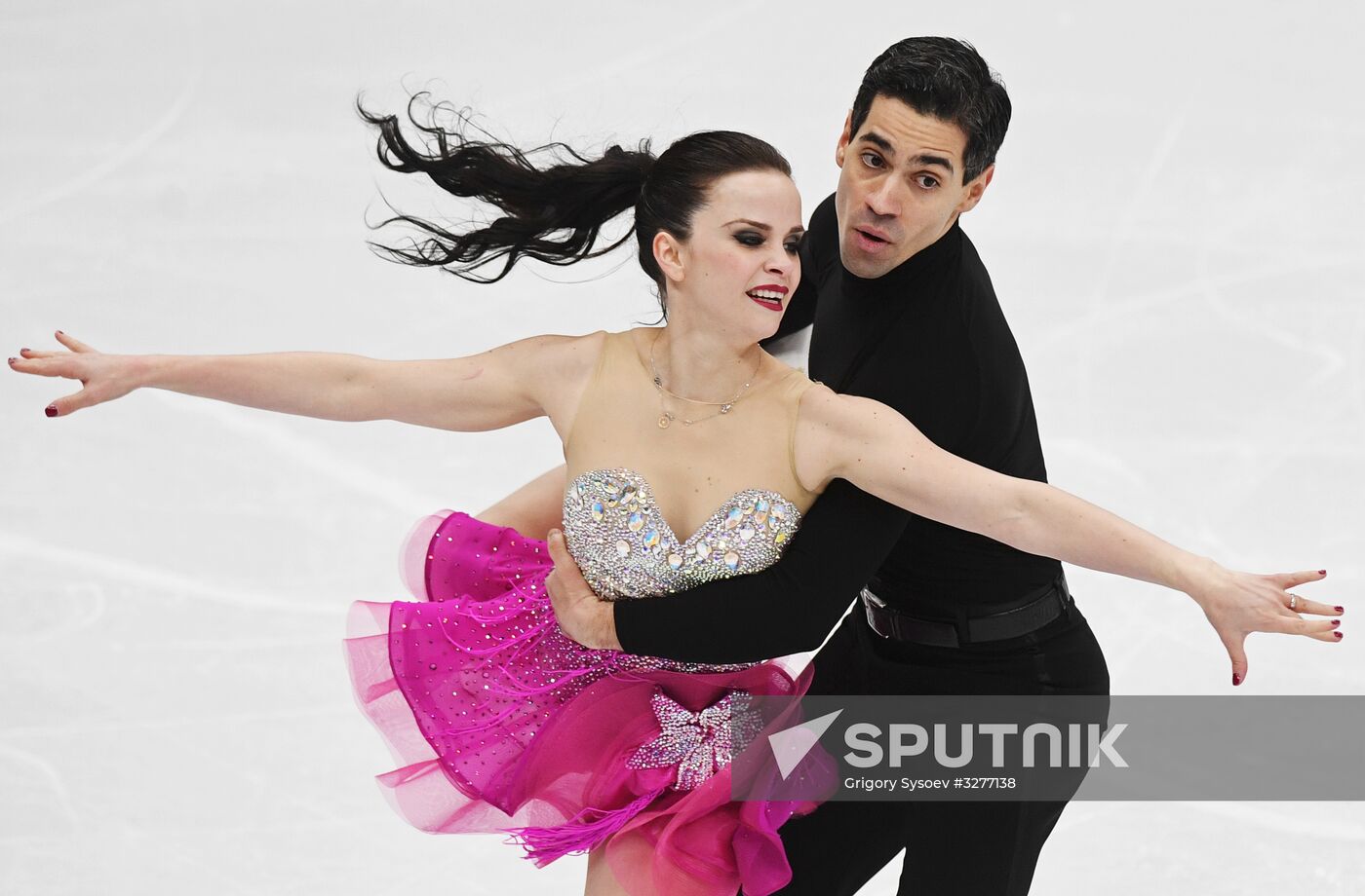 European Figure Skating Championships. Ice dancing. Short dance