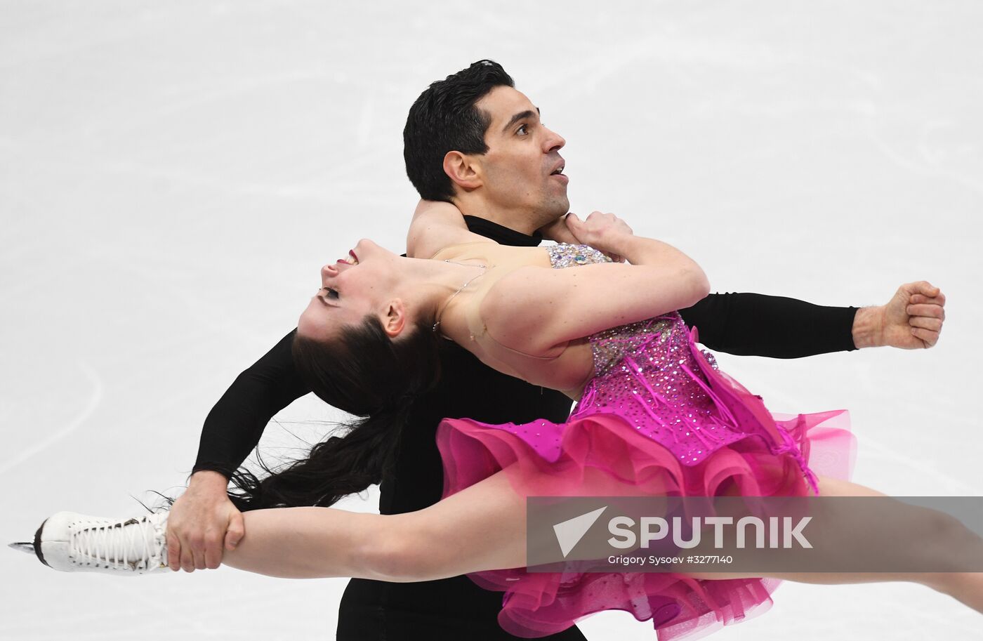 European Figure Skating Championships. Ice dancing. Short dance