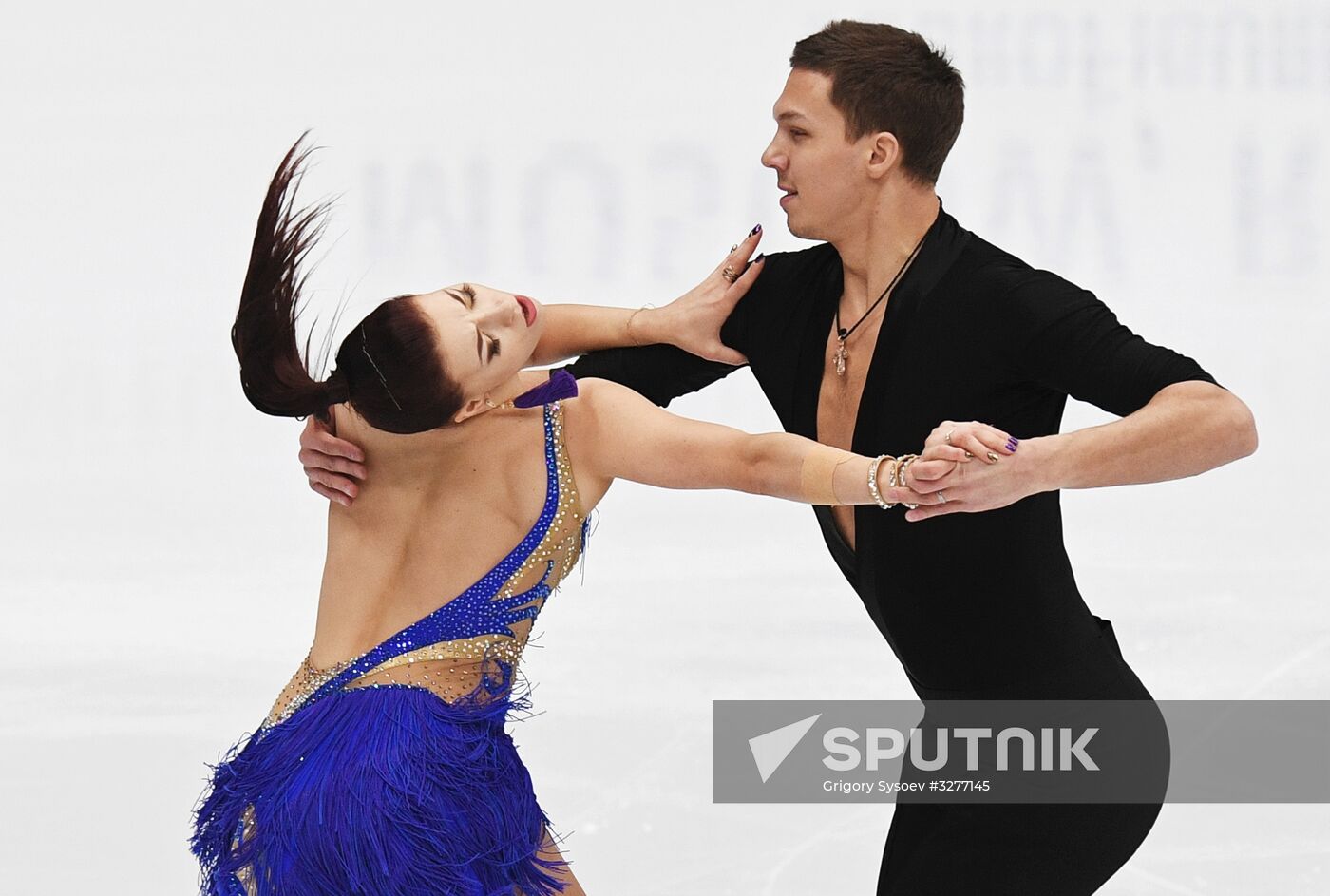 European Figure Skating Championships. Ice dancing. Short dance