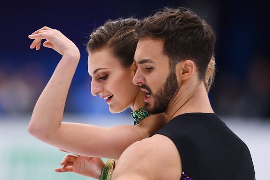 European Figure Skating Championships. Ice dancing. Short dance