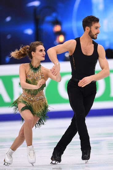 European Figure Skating Championships. Ice dancing. Short dance