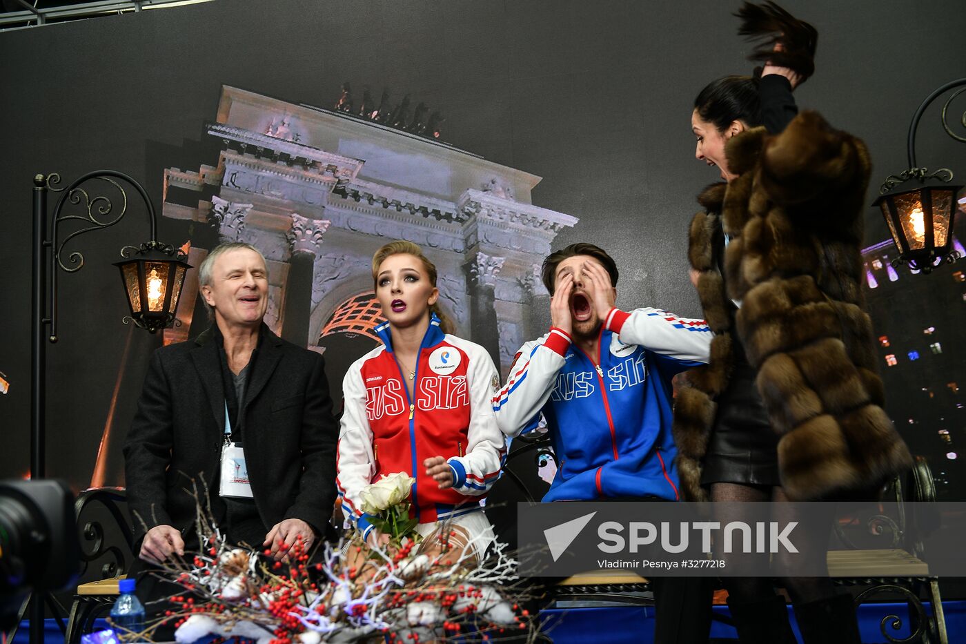 European Figure Skating Championships. Ice dancing. Short dance