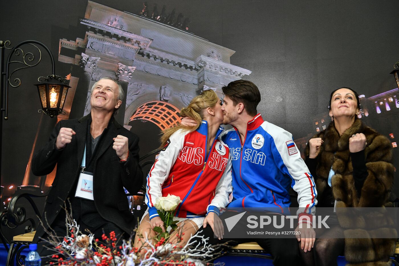 European Figure Skating Championships. Ice dancing. Short dance