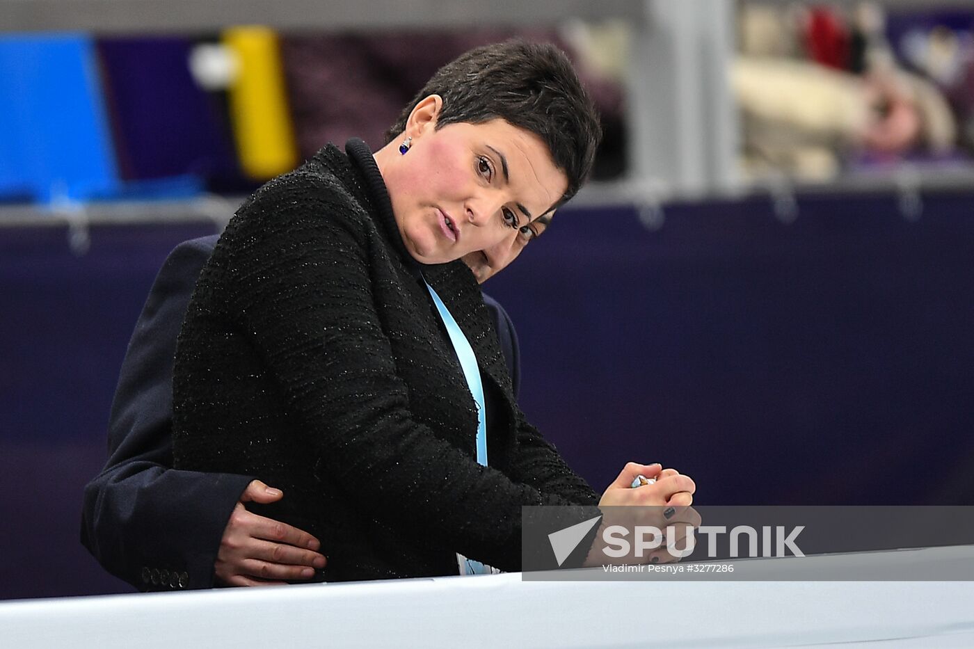 European Figure Skating Championships. Ice dancing. Short dance