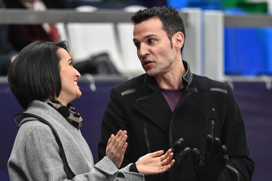 European Figure Skating Championships. Ice dancing. Short dance