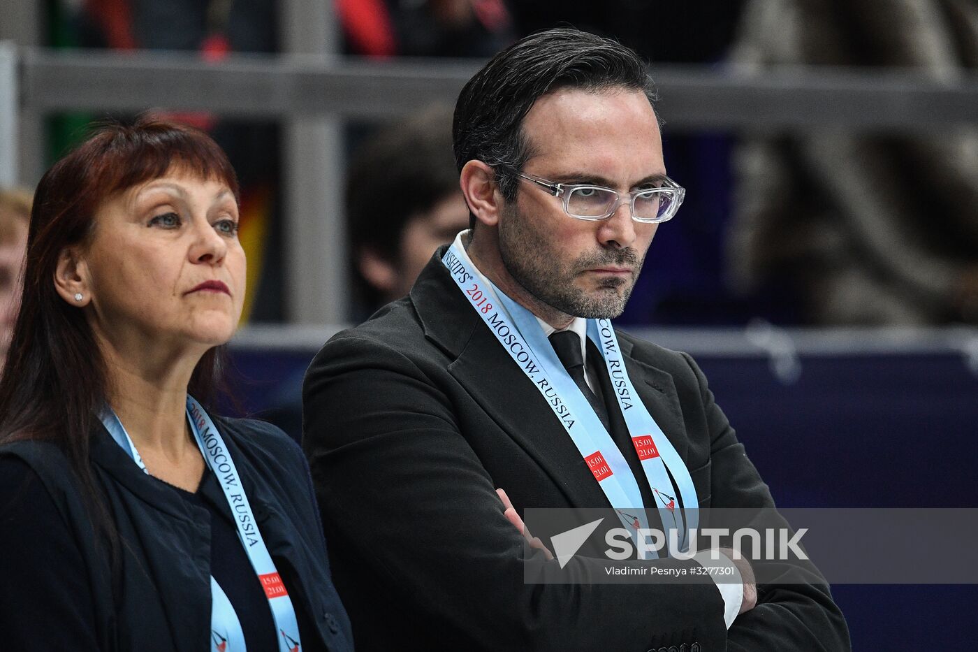 European Figure Skating Championships. Ice dancing. Short dance