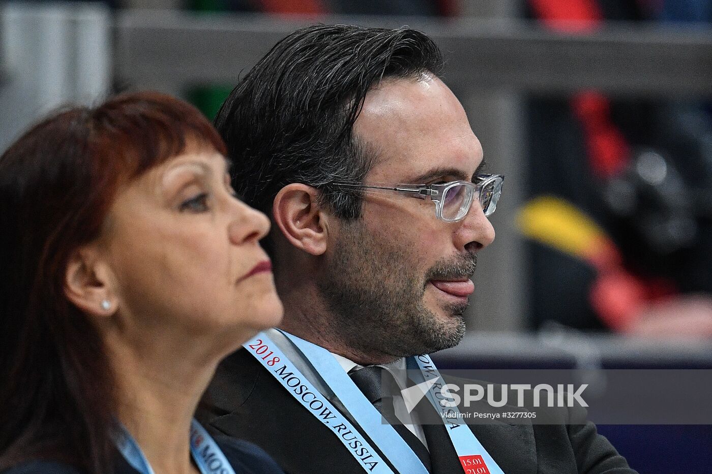 European Figure Skating Championships. Ice dancing. Short dance