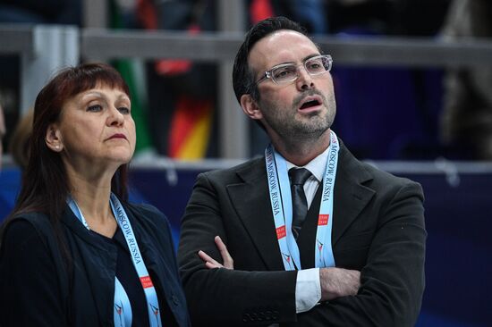 European Figure Skating Championships. Ice dancing. Short dance