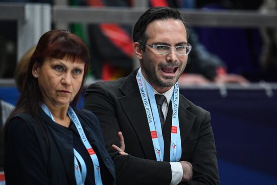 European Figure Skating Championships. Ice dancing. Short dance