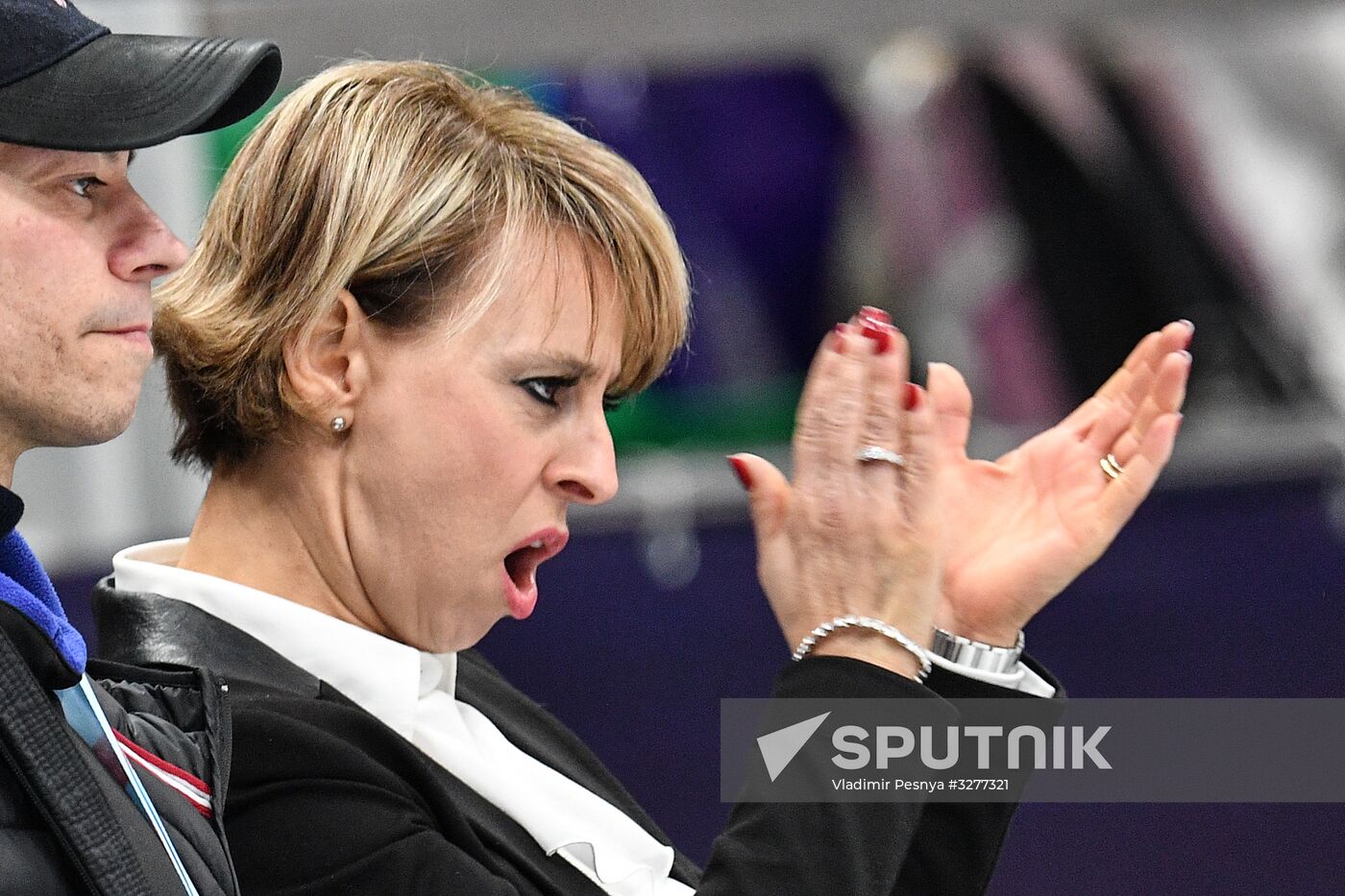 European Figure Skating Championships. Ice dancing. Short dance