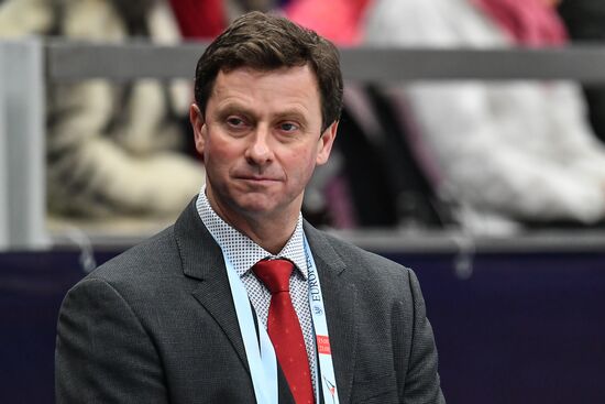 European Figure Skating Championships. Ice dancing. Short dance