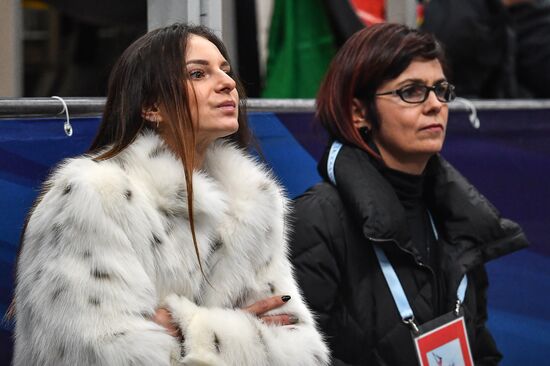 European Figure Skating Championships. Ice dancing. Short dance