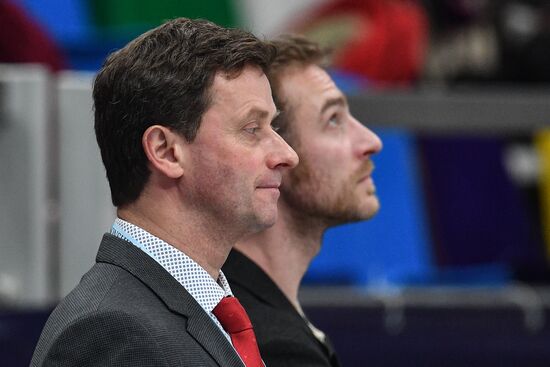 European Figure Skating Championships. Ice dancing. Short dance