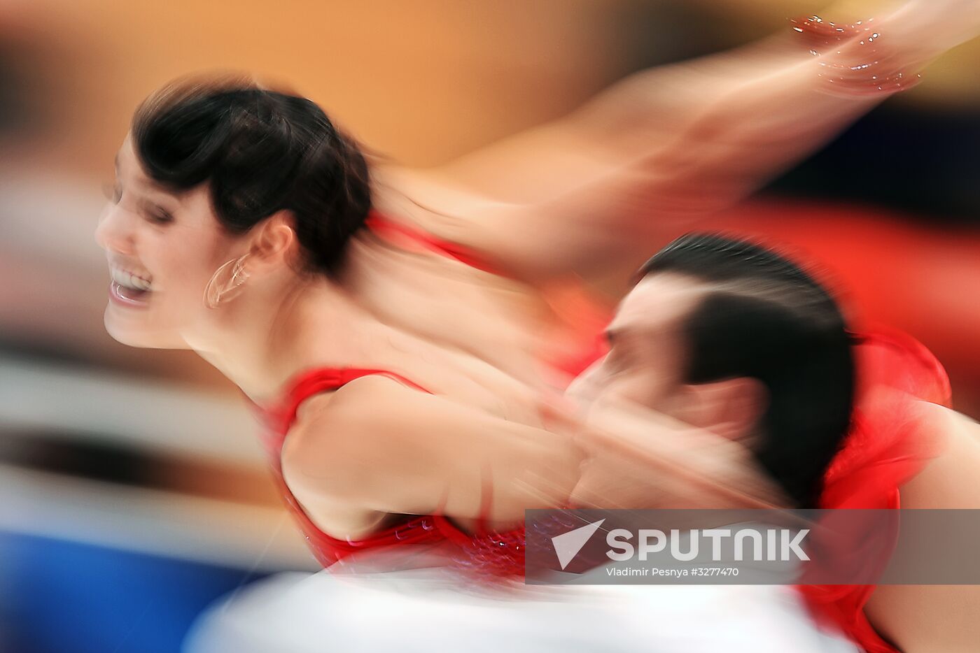 European Figure Skating Championships. Ice dancing. Short dance