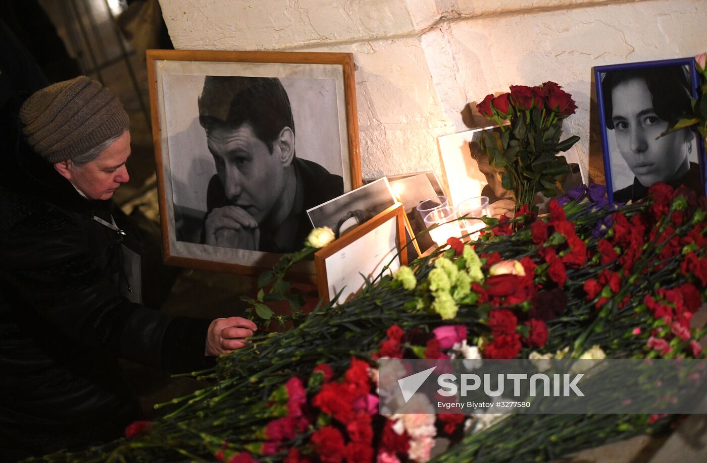 Commemorative march for lawyer Stanislav Markelov and journalist Anastasia Baburova