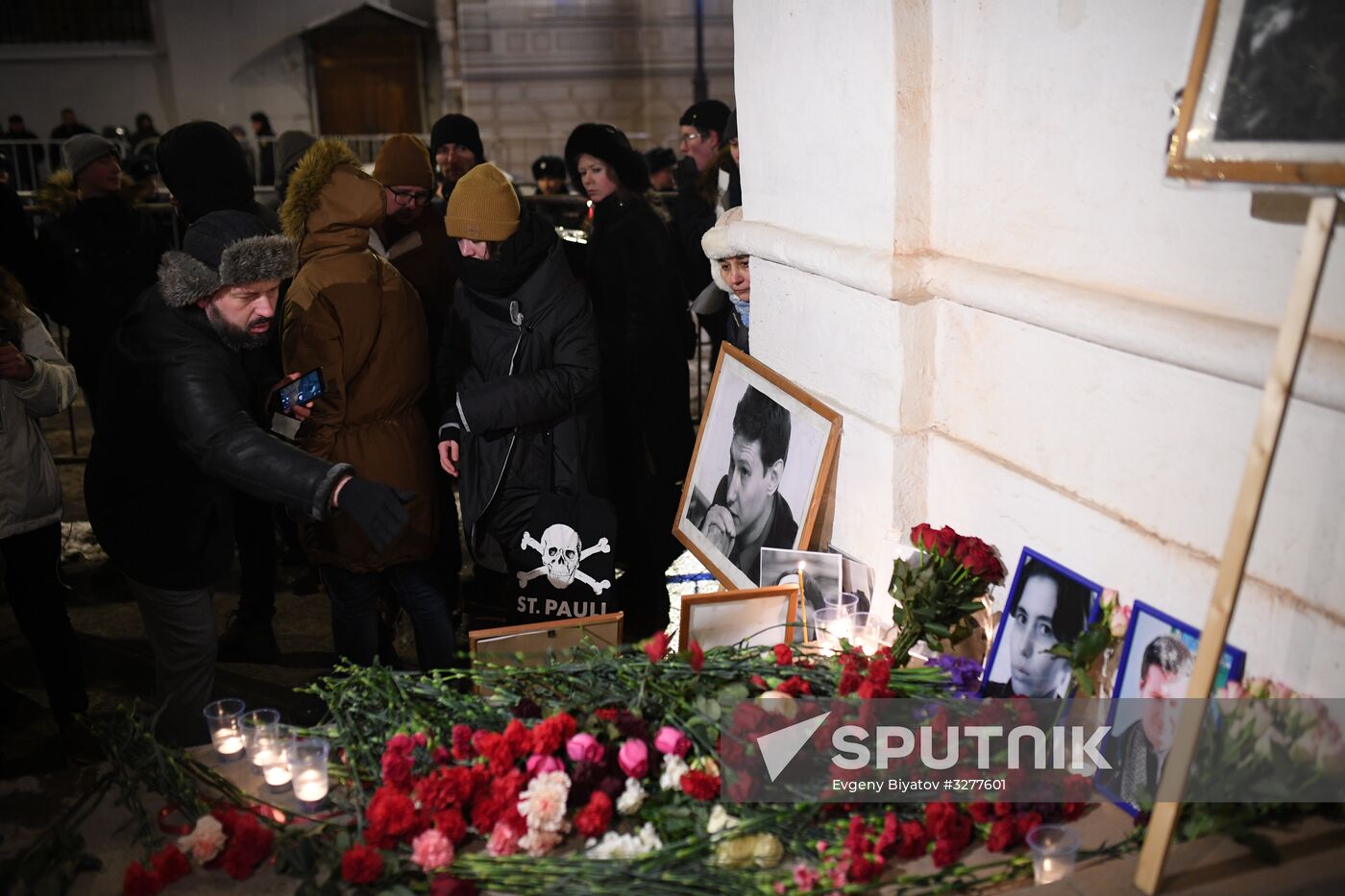 Commemorative march for lawyer Stanislav Markelov and journalist Anastasia Baburova