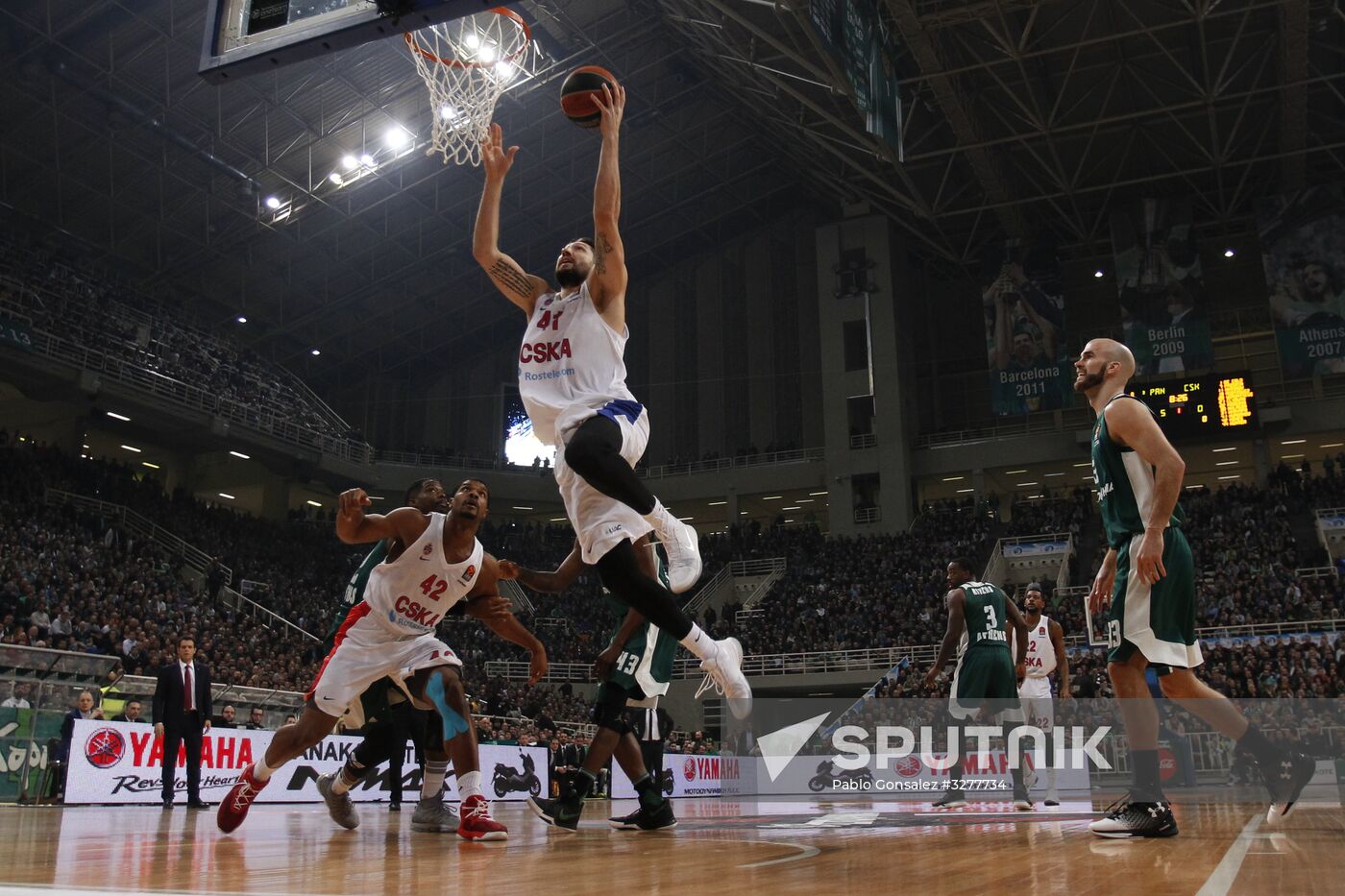 Basketball. Euroleague. Panathinaikos vs CSKA
