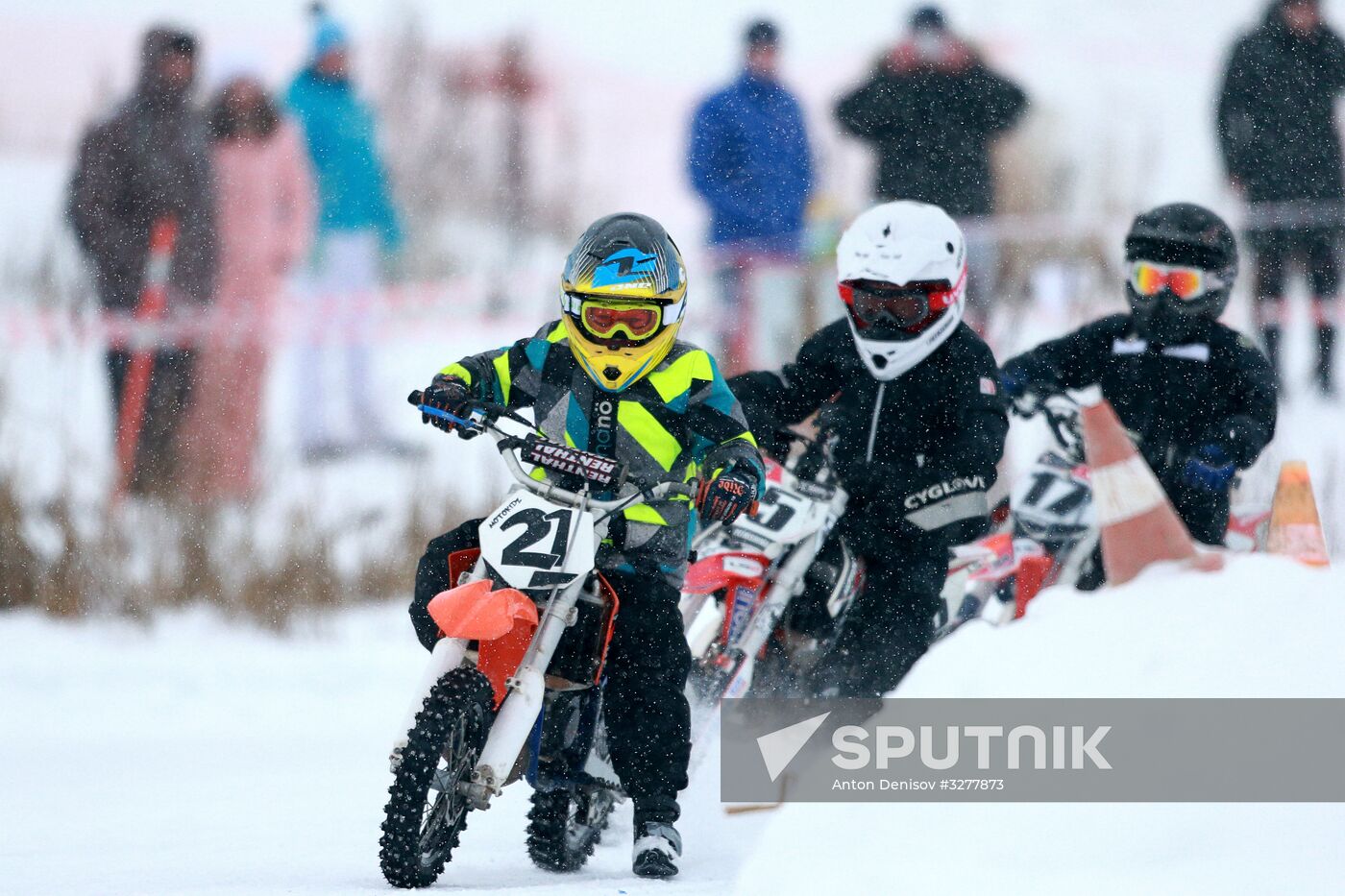 Ice speedway. Open Winter Russia Cup