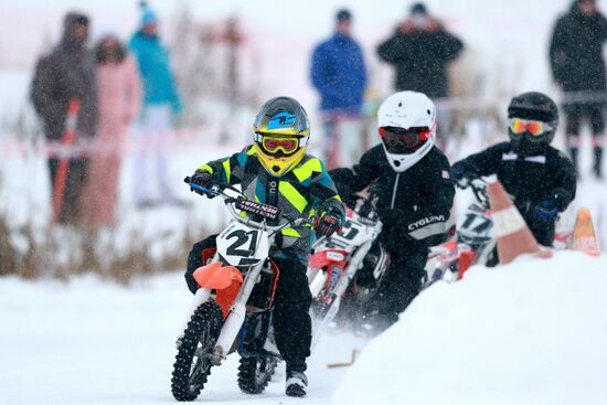 Ice speedway. Open Winter Russia Cup