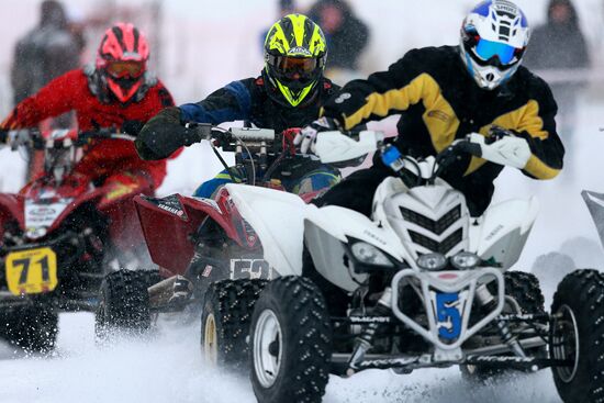 Ice speedway. Open Winter Russia Cup