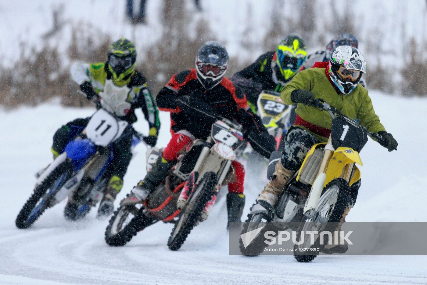 Ice speedway. Open Winter Russia Cup