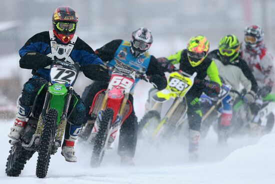 Ice speedway. Open Winter Russia Cup