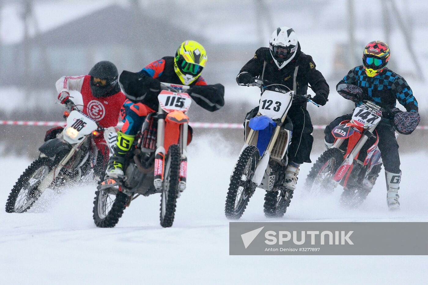 Ice speedway. Open Winter Russia Cup