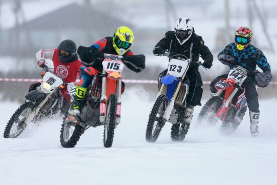 Ice speedway. Open Winter Russia Cup