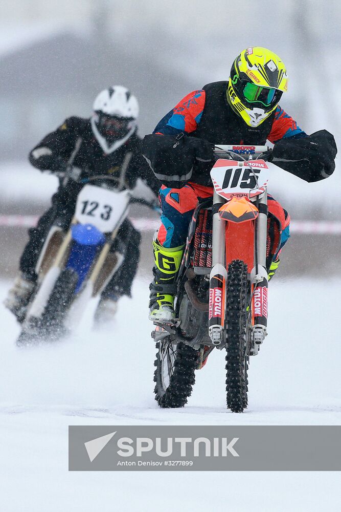 Ice speedway. Open Winter Russia Cup