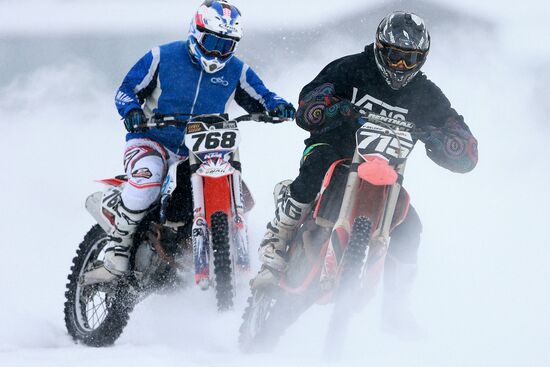 Ice speedway. Open Winter Russia Cup