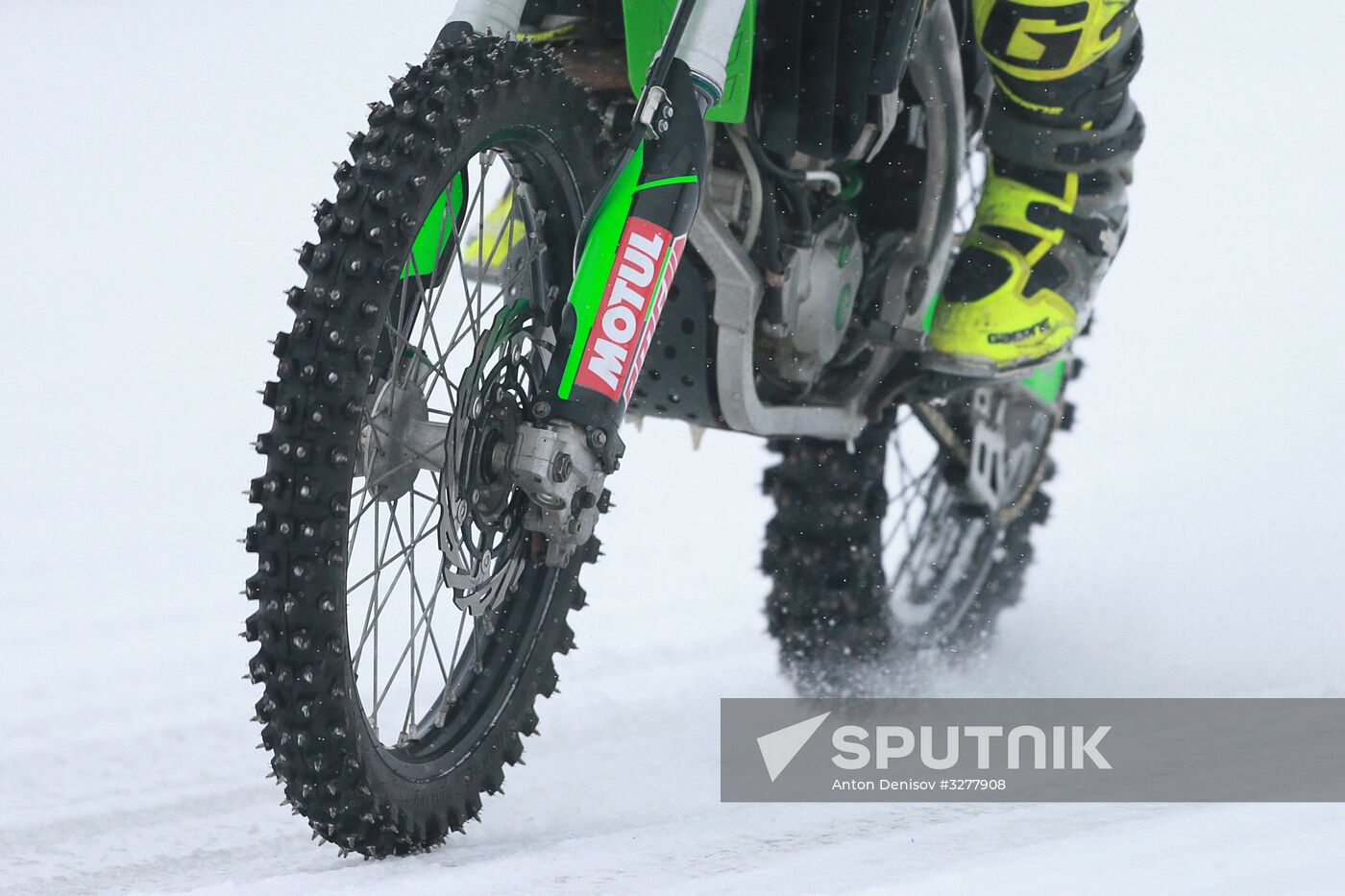 Ice speedway. Open Winter Russia Cup